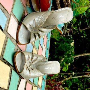 Babe blue Bebe vintage heels